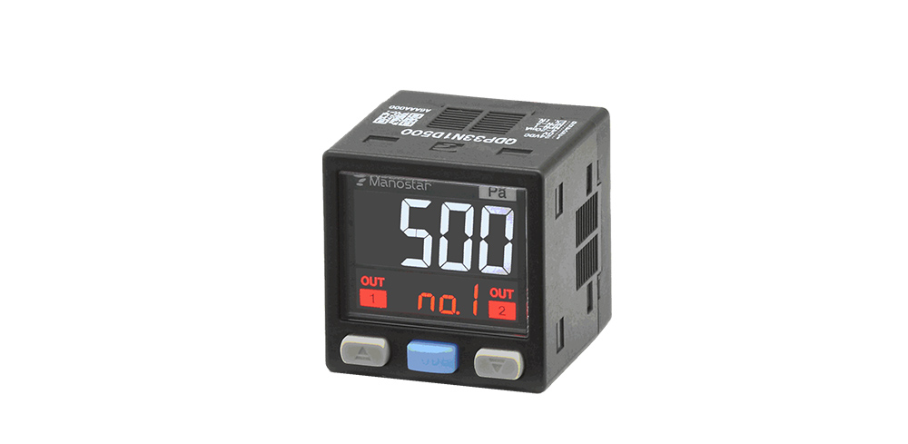 QDP33 30×30型 デジタル微差圧センサ